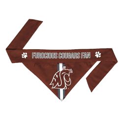 Washington State Cougars Pet Bandana Small