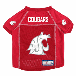 Washington State Cougars Pet Jersey Small