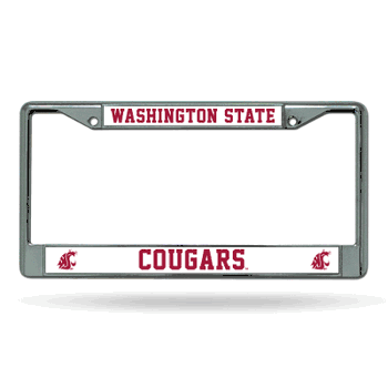 Washington State Cougars Chrome Frame