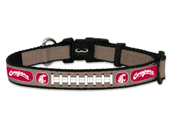 Washington State Cougars Reflective Toy Football Collar  CO