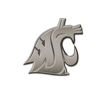 Washington State Cougars Standard Antique Auto Emblem