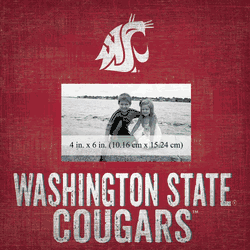 Washington State Cougars Team Name 10"x10" Picture Frame