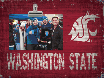 Washington State Cougars Team Name Clip Frame