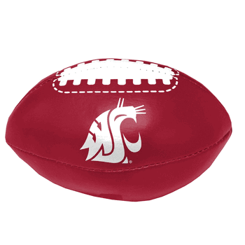 Washington State Cougars Two Logo Micro Soft Football