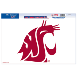 Washington State Cougars Ultra Decal 11in x 17in