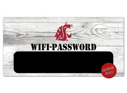 Washington State Cougars Wifi Password 6x12 Sign