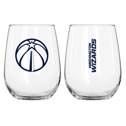 Washington Wizards 16oz Gameday Curved Beverage Glass