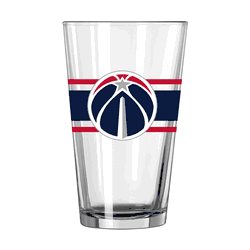 Washington Wizards 16oz Stripe Pint Glass