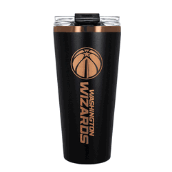 Washington Wizards 32oz Black and Copper Big Slim with Straw