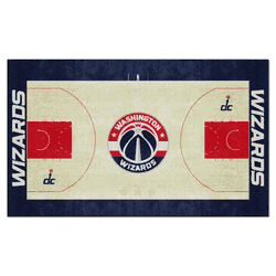 Washington Wizards 6 ft. x 10 ft. Plush Area Rug