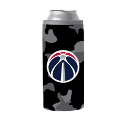 Washington Wizards Black Camo 12oz Slim Can Coolie