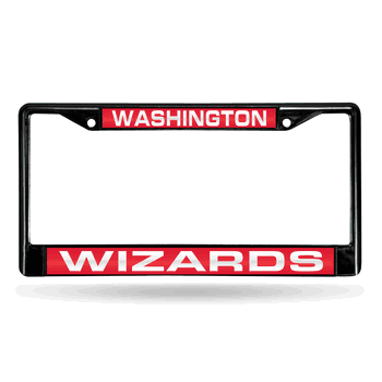 Washington Wizards Black Laser Chrome Frame