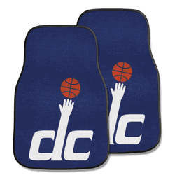 Washington Wizards Front Carpet Car Mat Set - 2 Pieces