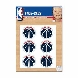 Washington Wizards Tattoo Face Cals