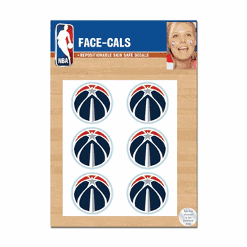 Washington Wizards Tattoo Face Cals