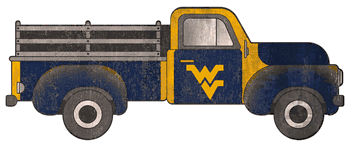 West Virginia Mountaineers 15in Truck cutout