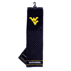West Virginia Mountaineers 16"x22" Embroidered Golf Towel