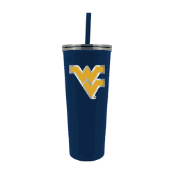 West Virginia Mountaineers 24oz New Skinny Tumbler