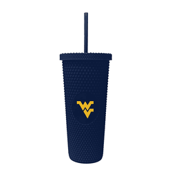 West Virginia Mountaineers 24oz Studded Tumbler