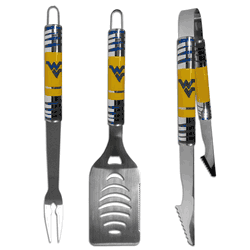 West Virginia Mountaineers 3 pc Tailgater BBQ Set