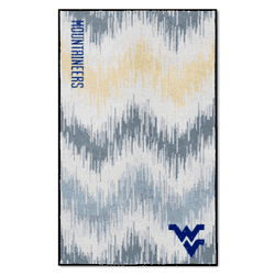 West Virginia Mountaineers 4ft. x 6ft. Plush Area Rug