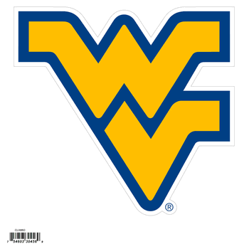 West Virginia Mountaineers 8 inch Logo Magnets