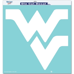 West Virginia Mountaineers 8in x8in Die Cut Decal