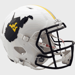 West Virginia Mountaineers  Authentic Speed Full Size Football Helmet Backyard Brawl