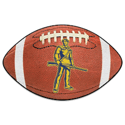 West Virginia Mountaineers Baseball Rug - 27in. Diameter