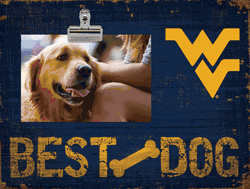 West Virginia Mountaineers Best Dog Clip Frame
