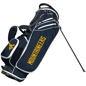 West Virginia Mountaineers Birdie Golf Stand Bag