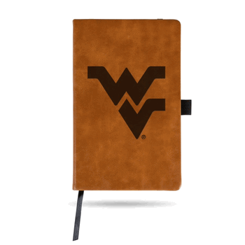 West Virginia Mountaineers Brown - Primary Laser Engraved Small Notepad