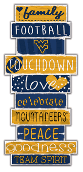 West Virginia Mountaineers Celebrations Stack 24