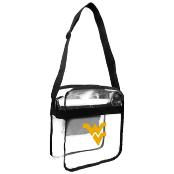 West Virginia Mountaineers Clear Carryall Crossbody