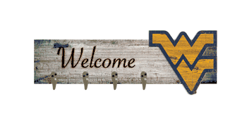 West Virginia Mountaineers Coat Hanger 6x24