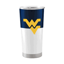 West Virginia Mountaineers Colorblock 20oz Stainless Tumbler