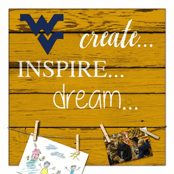 West Virginia Mountaineers Create, Inspire, Dream Sign