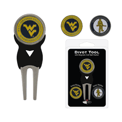 West Virginia Mountaineers Divot Tool and Marker Set