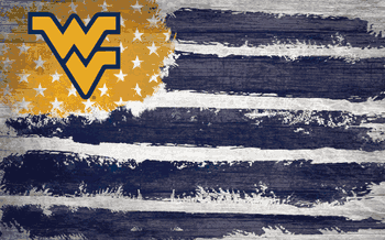 West Virginia Mountaineers Flag 11x19
