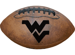 West Virginia Mountaineers Football Vintage Throwback 9 Inches