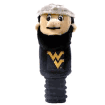 West Virginia Mountaineers Golf Mascot Headcover