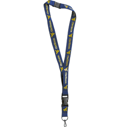 West Virginia Mountaineers Lanyard