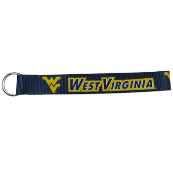 West Virginia Mountaineers Lanyard Key Chain