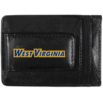 West Virginia Mountaineers Logo Leather Cash and Cardholder