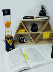 West Virginia Mountaineers Magma Lamp - Bluetooth Speaker