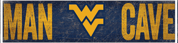 West Virginia Mountaineers Man Cave Sign