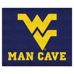 West Virginia Mountaineers Man Cave Tailgater Rug - 5ft. x 6ft.