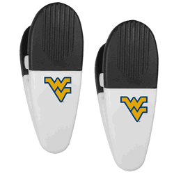 West Virginia Mountaineers Mini Chip Clip Magnets, 2 pk