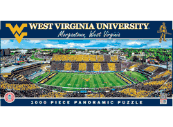 West Virginia Mountaineers NCAA 1000pc Panoramic Puzzle