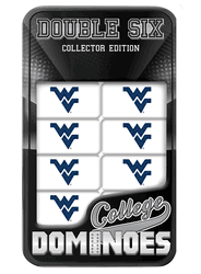 West Virginia Mountaineers NCAA Dominoes